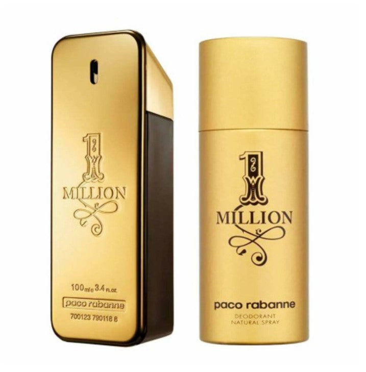Paco Rabanne 1 Million, tuoksu ja deodorantti lahjasetti (100ml)