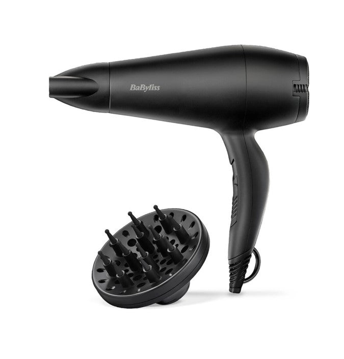 Hiustenkuivaaja Babyliss D215DE Musta 2000 W