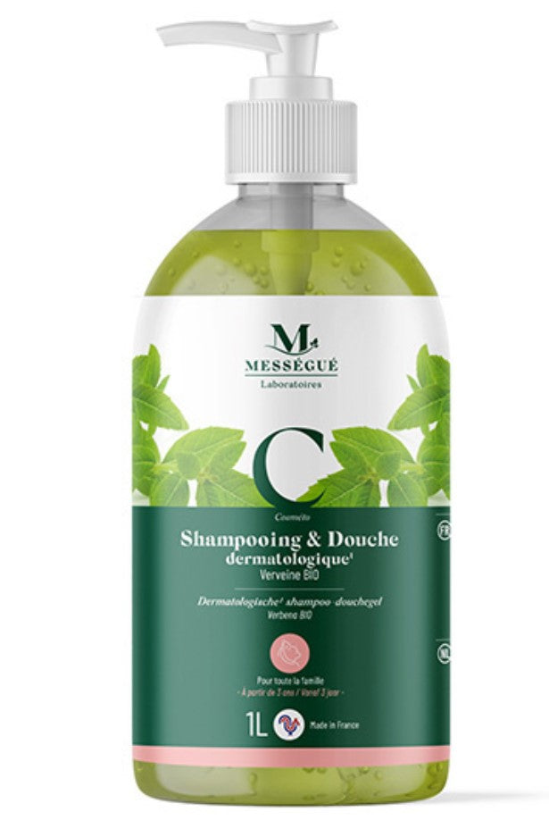 Messegue Verbena-shampoo ja suihkugeeli (1 l)