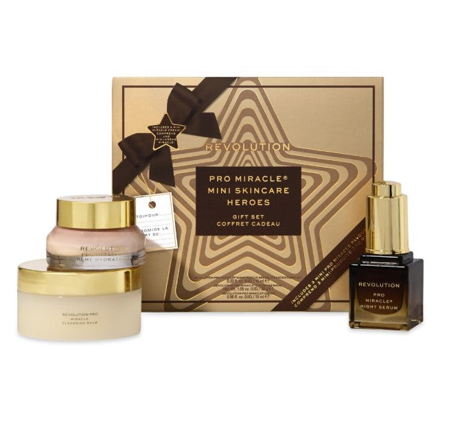 Revolution Pro MIRACLE Mini Skincare Heroes (3kpl)