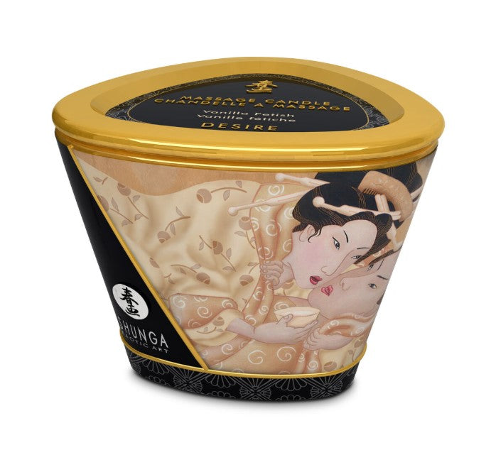 Hierontakynttilä vanilja Shunga 170 ml