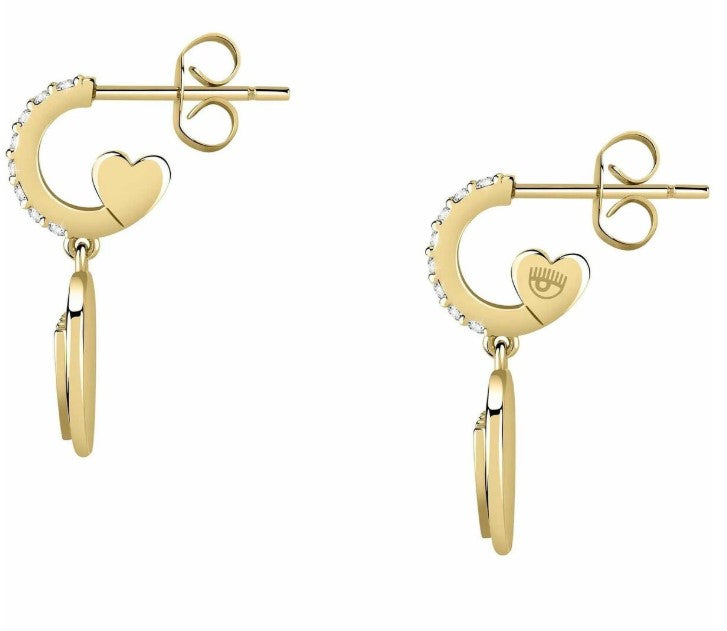 Naisten korvakorut Chiara Ferragni J19AUW43 Metalli 2,5 cm