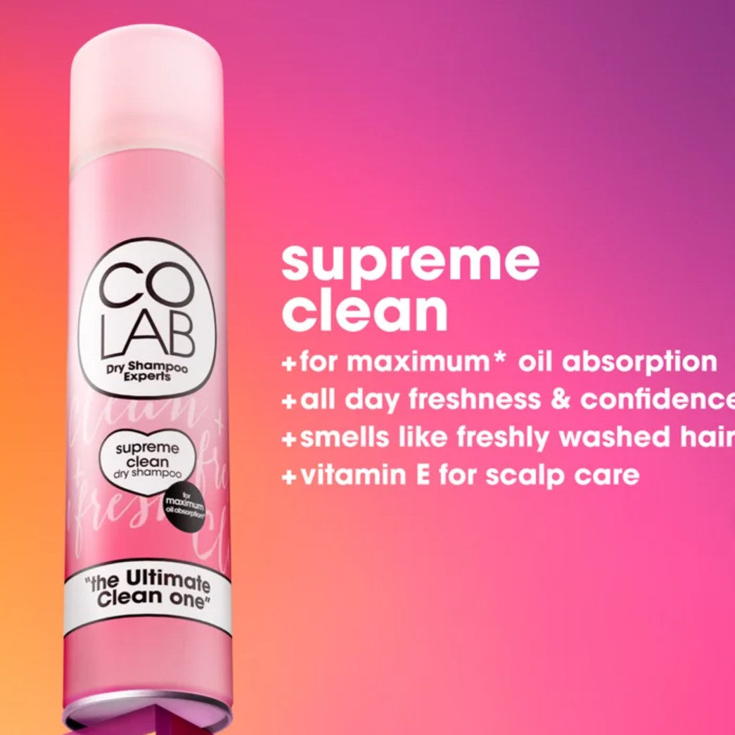 Kuivashampoo Colab SUPREME CLEAN 200 ml