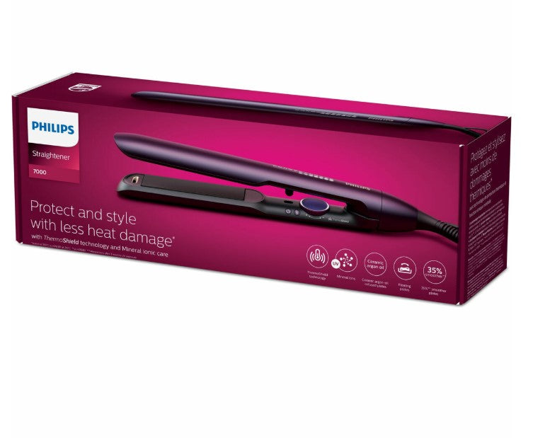 Suoristusrauta Philips 7000 Series BHS752/00 Purppura