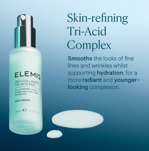 Kasvojen kuorinta-aine Elemis PRO-COLLAGEN TRI-ACID PEEL 30 ml