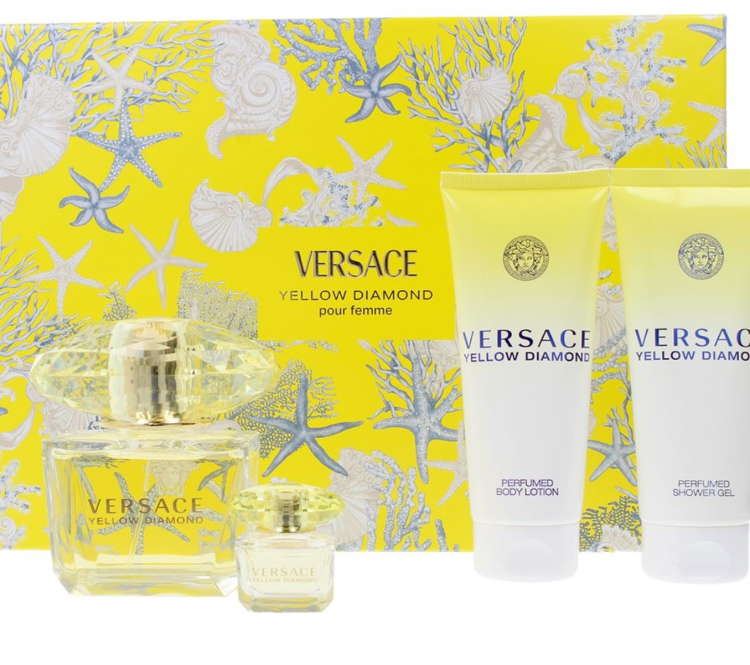 Naisten parfyymisetti Versace YELLOW DIAMOND